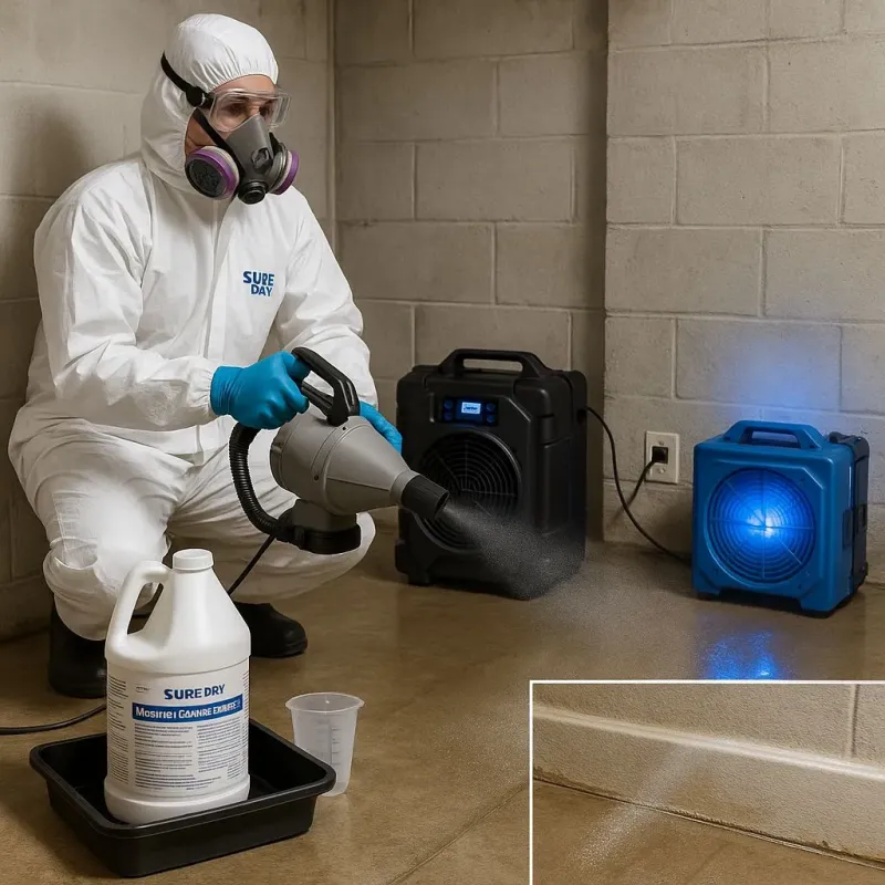 Sanitization and Odor Removal process in Ponderay, ID