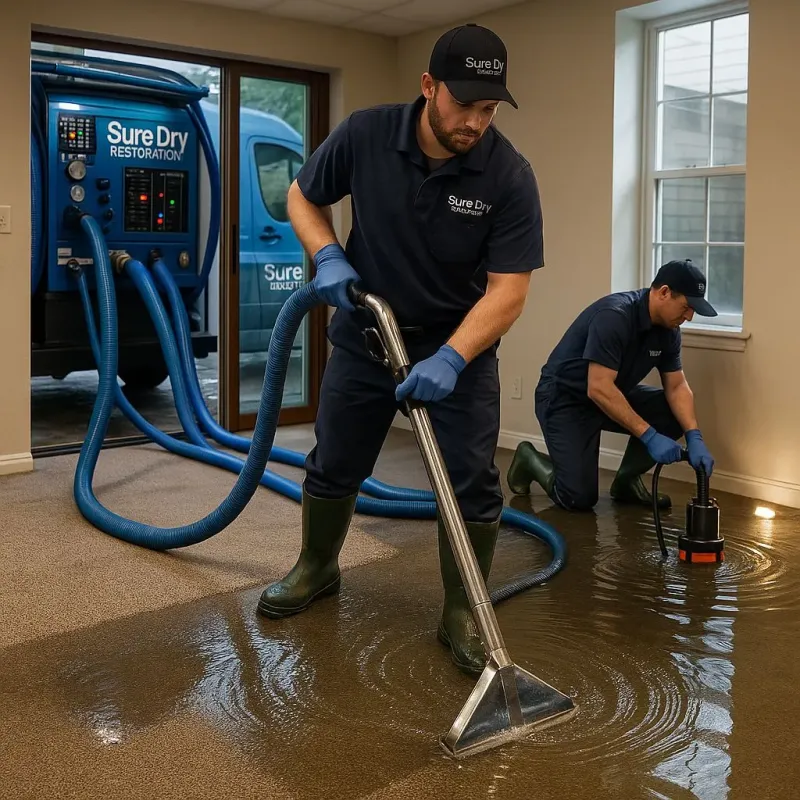 Water Extraction and Removal process in Ponderay, ID